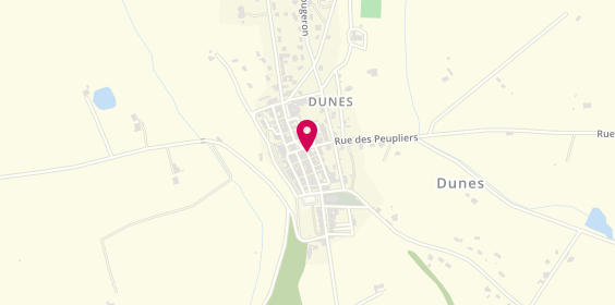 Plan de Pharmacie de Dunes, Rue République, 82340 Dunes