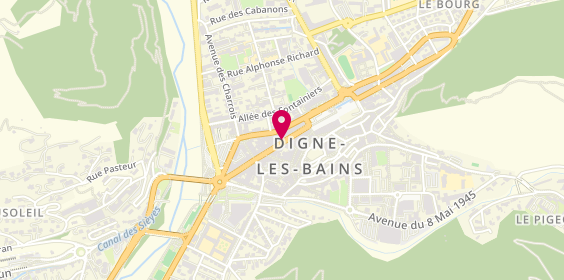 Plan de Pharmacie Comte, 49 Boulevard Gassendi, 04000 Digne-les-Bains