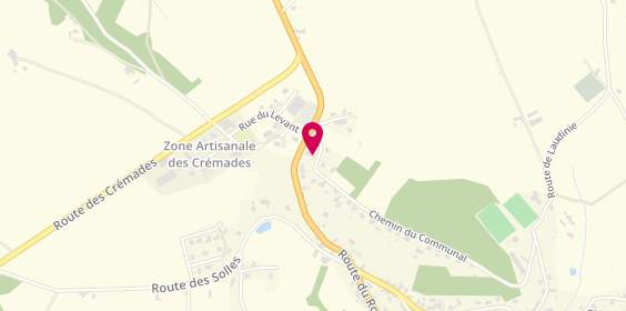 Plan de Pharmacie Charignon-dumas, 41 chemin du Communal, 12270 La Fouillade