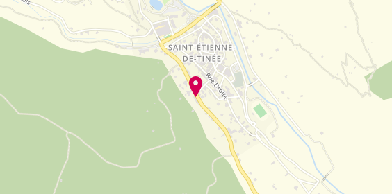 Plan de Pharmacie de la Tinee c'Ourmann, 12 Boulevard d'Auron, 06660 Saint-Étienne-de-Tinée
