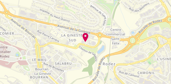 Plan de La Gineste SELARL, 103 Rue Doct Théodore Mathieu, 12000 Rodez