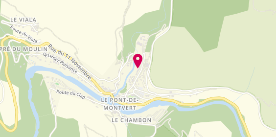 Plan de Pharmacie Blaclard, Lieu-Dit l'Estournal, 48220 Pont De Montvert Sud Mont