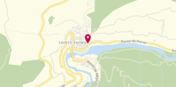 Plan de Pharmacie des Gorges du Tarn, Route de Florac, 48210 Sainte-Enimie