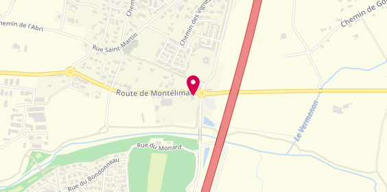 Plan de Pharmacie de Montboucher, 20 Route d' Allan, 26740 Montboucher-sur-Jabron