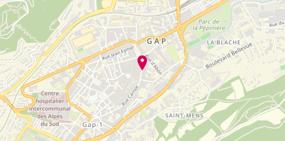 Plan de Pharmacie Carnot, 23 Rue Carnot, 05000 Gap