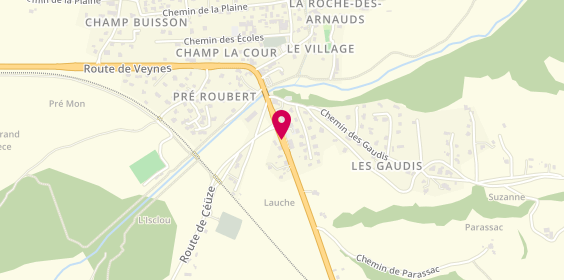 Plan de La Pharmacie de la Roche, Route de Gap, 05400 La Roche-des-Arnauds