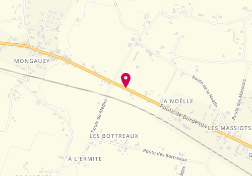 Plan de Pharmacie Lamothe Landerron, 2946 Route de Bordeaux, 33190 Lamothe-Landerron