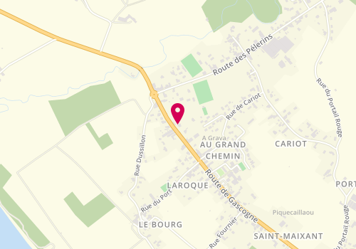 Plan de Pharmacie de Verdelais, 750 Route de Gascogne, 33490 Verdelais