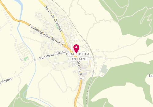 Plan de Pharmacie Jullian, Route Nationale, 26310 Luc-en-Diois
