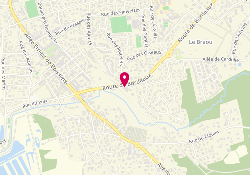 Plan de Pharmacie Rocade Audenge, 10 Route de Bordeaux, 33980 Audenge