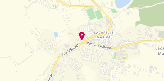 Plan de Pharmacie Auriel, D940, 46120 Lacapelle-Marival