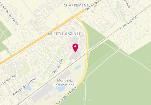 Plan de Pharmacie Gazinet nord, 8 avenue de Verdun, 33610 Cestas
