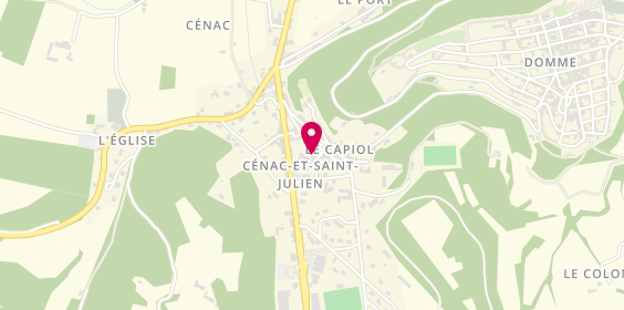Plan de Pharmacie du Capiol, le Bourg
Route de Cahors, 24250 Cénac-et-Saint-Julien