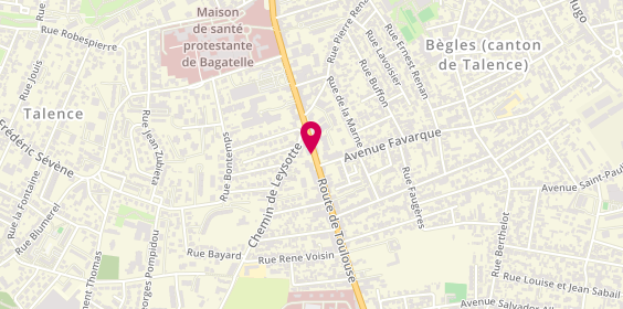 Plan de Pharmacie du Bequet, 289 Route de Toulouse, 33140 Villenave-d'Ornon