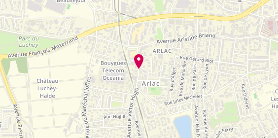 Plan de Pharmacie d'Arlac, 20 Avenue Victor Hugo, 33700 Mérignac