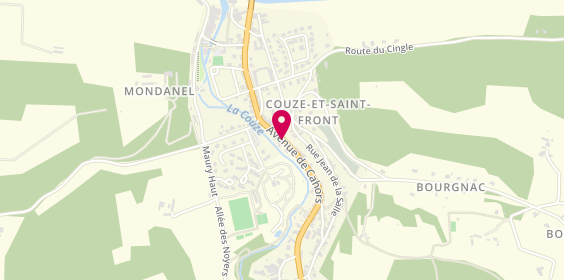 Plan de Giphar, Avenue de Cahors, 24150 Couze-et-Saint-Front