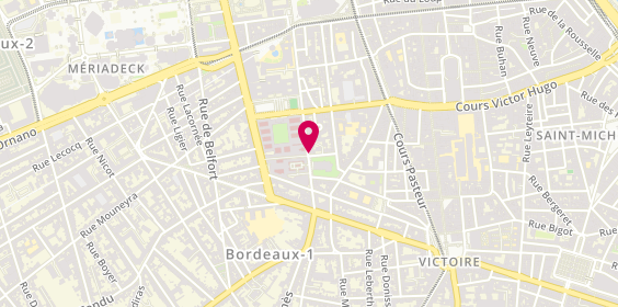 Plan de Pharmacie de l'Hopital, 30 Rue Jean Burguet, 33000 Bordeaux