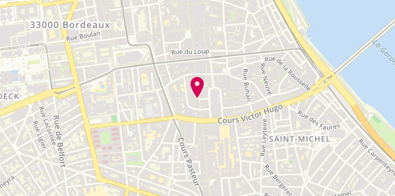 Plan de Pharmacie Rocade Sainte Catherine, 155 Rue Sainte Catherine, 33000 Bordeaux