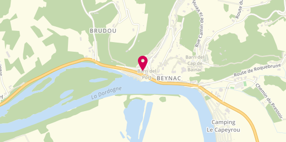 Plan de Pharmacie Blay, Le Bourg, 24220 Beynac-et-Cazenac