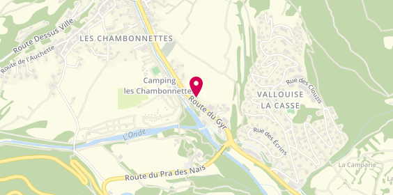 Plan de Pharmacien Giphar, Les Auches, 05290 Vallouise