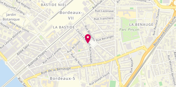 Plan de Pharmacie Centrale de la Bastide, 49 Cours le Rouzic, 33100 Bordeaux