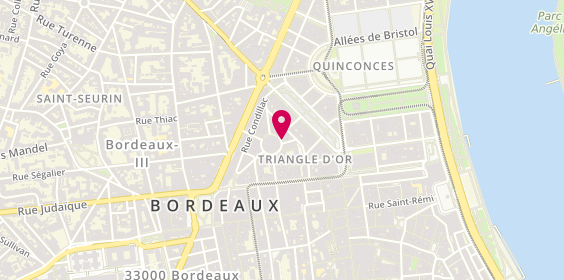 Plan de Pharmacie Lafayette, 1 Place des Grands Hommes, 33000 Bordeaux