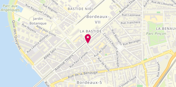 Plan de Pharmacie Rive Droite, Pharmacie Rive Droite
93 Avenue Thiers, 33100 Bordeaux