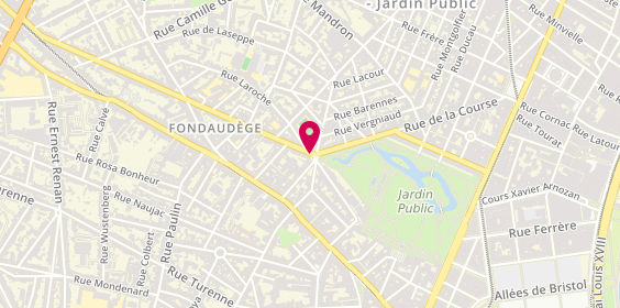 Plan de Pharmacie Longchamps, 6 Place Longchamps, 33000 Bordeaux