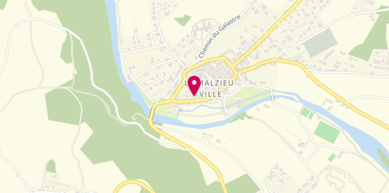 Plan de Pharmacie Brunel Rouquet, Route de Saint Chély, 48140 Le Malzieu-Ville