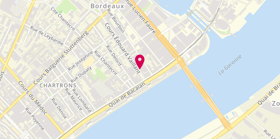 Plan de Pharmacie Maritime, 13 Cours Edouard Vaillant, 33300 Bordeaux