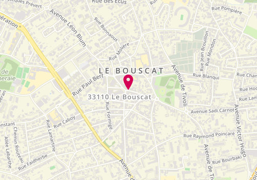 Plan de Pharmacie Martial, 2 Cours Louis Blanc, 33110 Le Bouscat