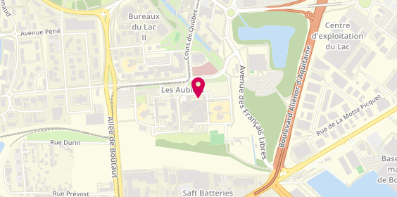 Plan de Pharmacie du Lac, 42 Rue Charles Tournemire, 33300 Bordeaux