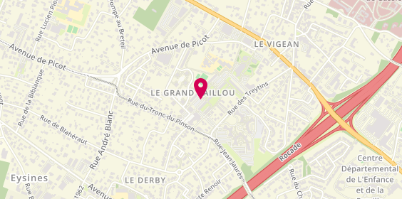 Plan de Pharmacien Giphar, Centre Commercial du Grand Caillou
1 Place du Rouillaou, 33320 Eysines
