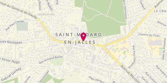 Plan de Pharmacie Coeur des Jalles, 48 Avenue Montesquieu, 33160 Saint-Médard-en-Jalles