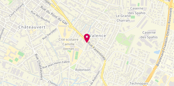 Plan de Pharmacie du Lycée, 1 Rue des Freres Montgolfier, 26000 Valence