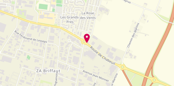 Plan de Pharmacie de la Rose des Vents, 457 Rue de Chabeuil, 26000 Valence
