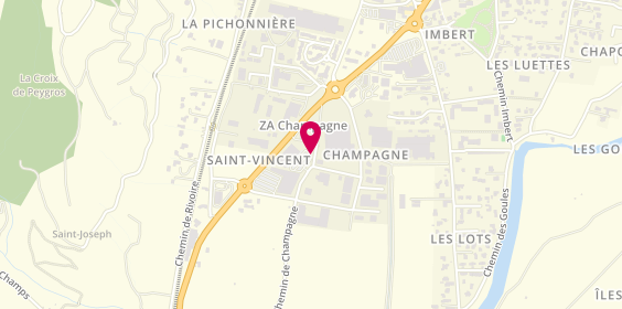 Plan de Pharmacie Parc Champagne, 47 Zae de Champagne, 07300 Tournon-sur-Rhône