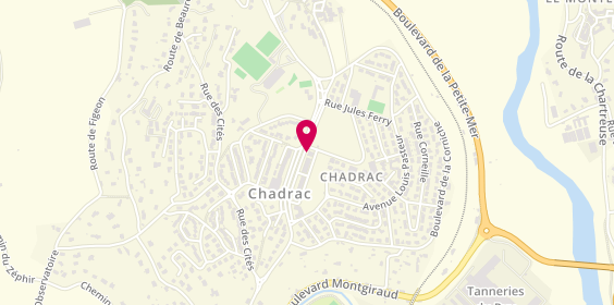 Plan de Pharmacie du Plateau de Chadrac, 5 Bis Avenue Pierre et Marie Curie, 43770 Chadrac