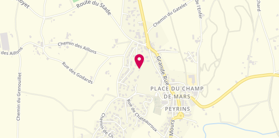 Plan de Pharmacie de Peyrins, Le Village, 26380 Peyrins