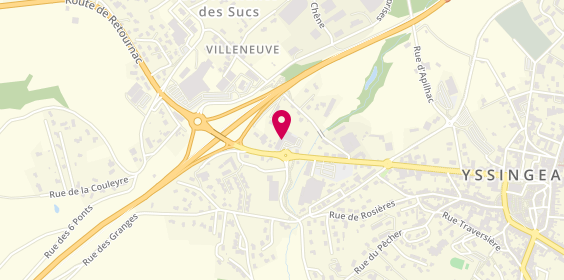 Plan de Pharmacie Savel, 340 Route de Retournac, 43200 Yssingeaux