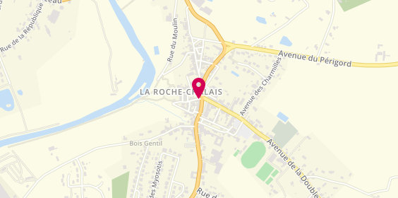 Plan de Pharmacie Bonichon, 2 Avenue d'Aquitaine, 24490 La Roche-Chalais
