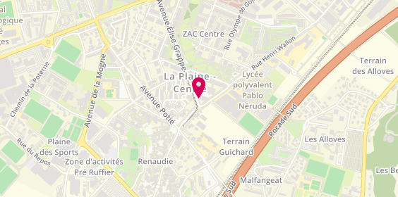 Plan de Giphar, 39 avenue Elise Grappe, 38400 Saint-Martin-d'Hères
