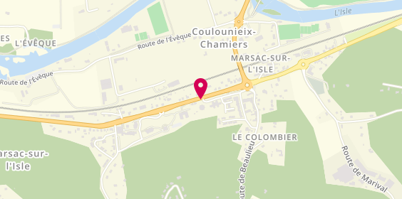 Plan de Pharmacie de Marsac, 87 Route de Bordeaux, 24430 Marsac-sur-l'Isle
