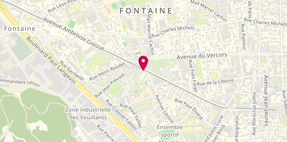 Plan de Pharmacie de l'Hotel de Ville, 99 avenue Aristide Briand, 38600 Fontaine