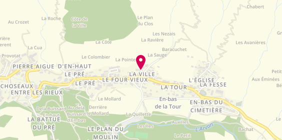 Plan de Pharmacie des Arves, Residence Lieu Dit la Ville, 73530 Saint-Sorlin-d'Arves