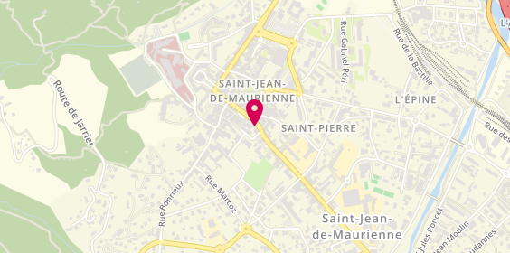 Plan de Pharmacie GENELETTI de la Sous Préfecture, Pharmacie
227 Rue de la Republique, 73300 Saint-Jean-de-Maurienne
