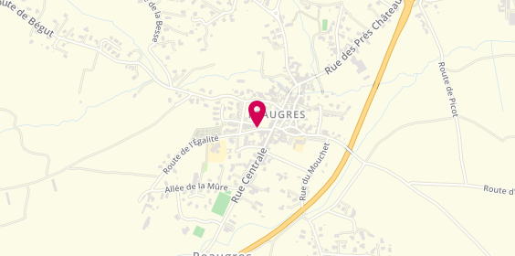 Plan de Pharmacie de Peaugres, 54 Route Egalite, 07340 Peaugres