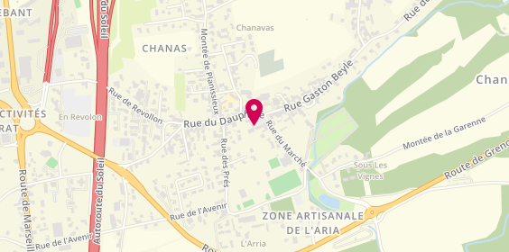 Plan de Pharmacie de Chanas, 5A Place de France, 38150 Chanas