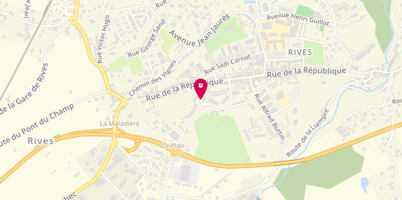 Plan de Pharm Upp, Residence Les Perelles
63 Rue du Plan, 38140 Rives