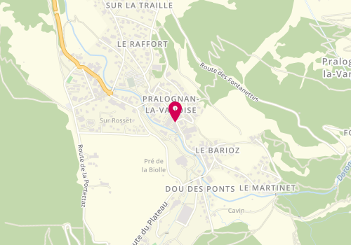 Plan de Pharmacie de la Grande Casse, 197 Avenue de Chasseforet, 73710 Pralognan-la-Vanoise